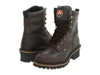 Discounted Irish Setter Logger & Packer Boots for Men - 83808 8 Steel Toe Waterproof Logger - Brown On Sale